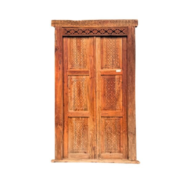 Balinese Vintage Teak Door Natural Finish