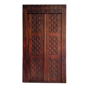 Indian Carved Wooden Door