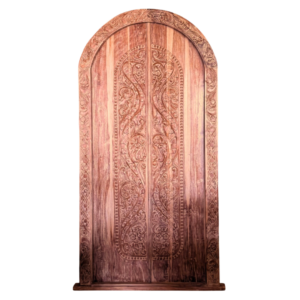 Arch Wooden Carved Door