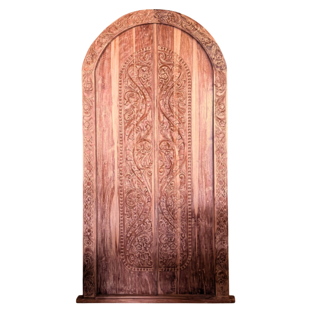 Arch Wooden Carved Door